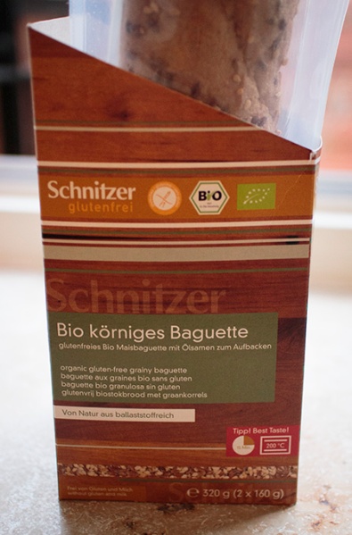 Schnitzer Gluten Free Bio Korniges Baguette