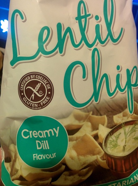 glutenfrei lentil chips creamy dill