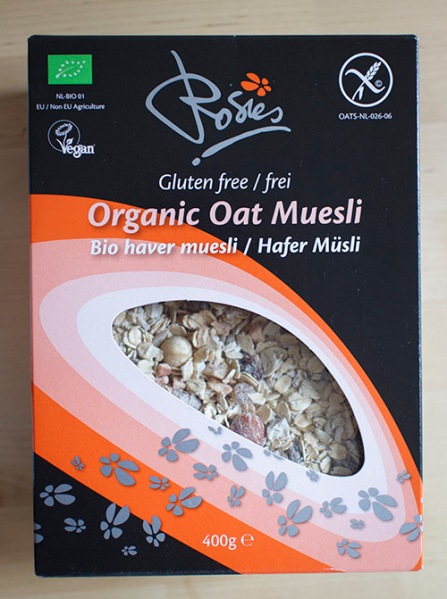 gluten free organic oat muesli